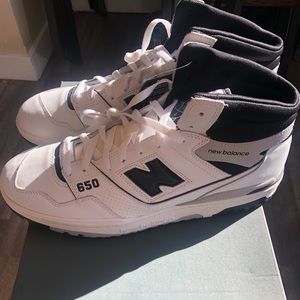 New Balance 650R white black men’s 14 new in box.